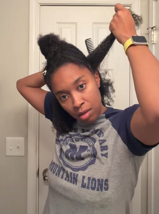 Coconut Oil Leave-In Conditioner for Easy Detangling & Moisture