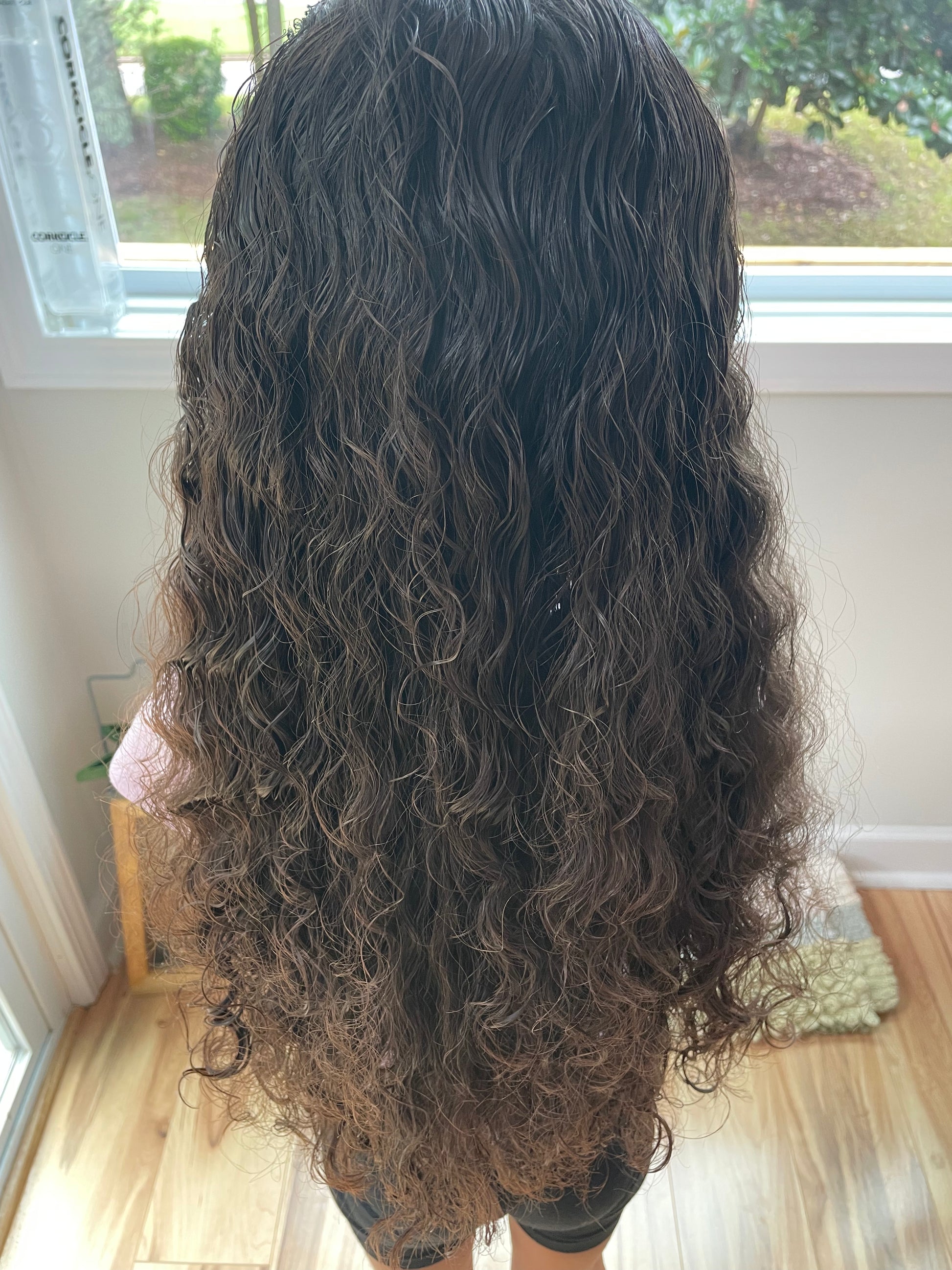 how to manage mixed curly hair 