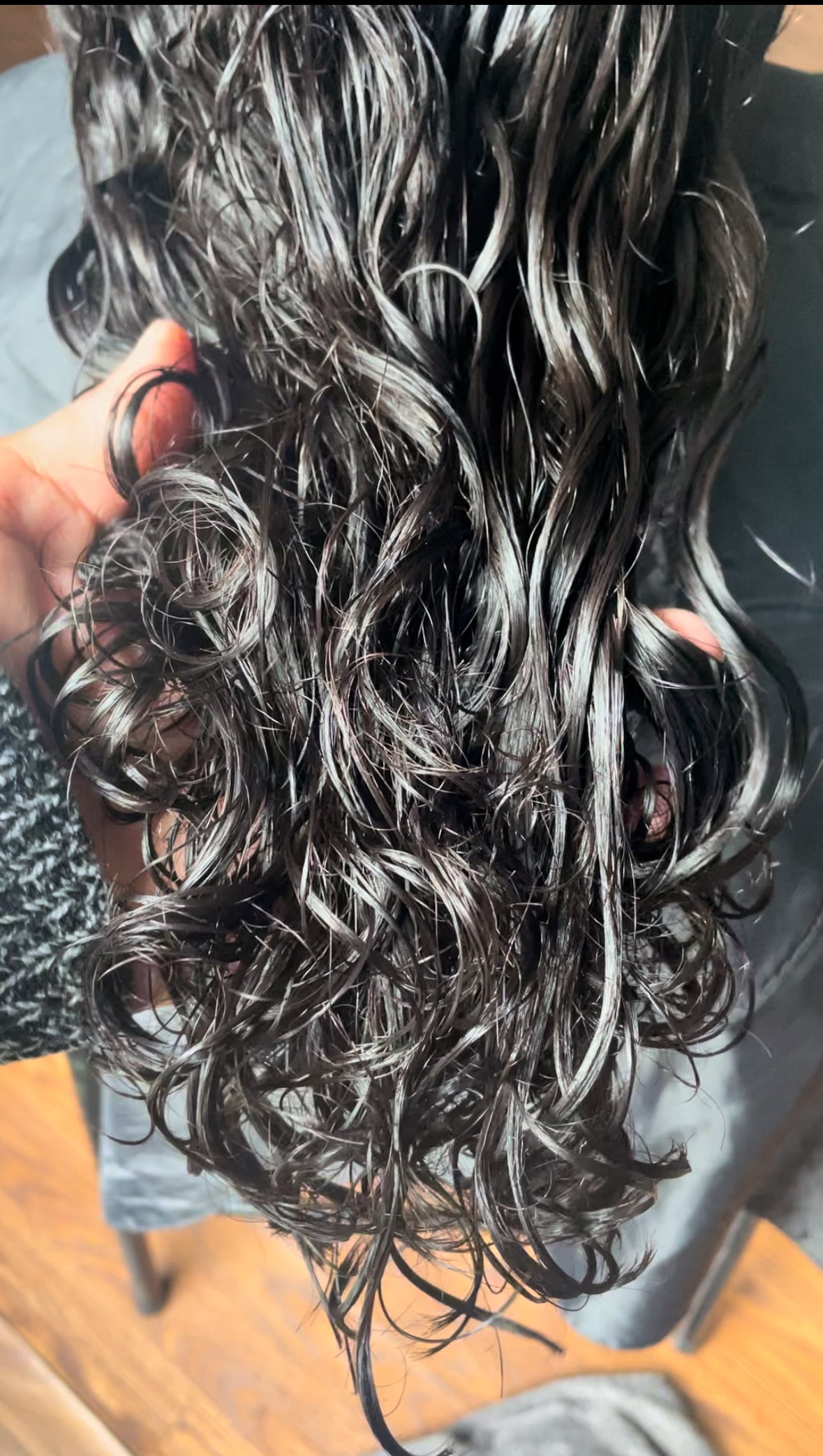 low maintenance curly hair routine 