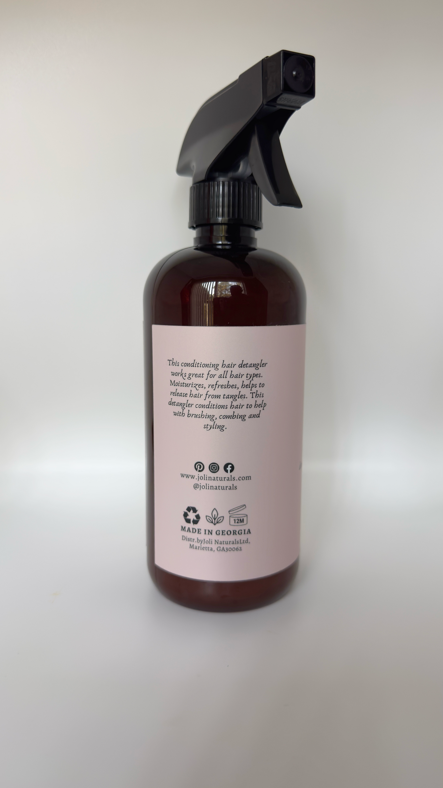 Joli Naturals 2-in-1 Detangling and Moisturizing Spray for curly hair